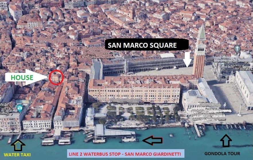 Venezia-San Marco View On Luxury Shopping Street Apartment Exterior foto